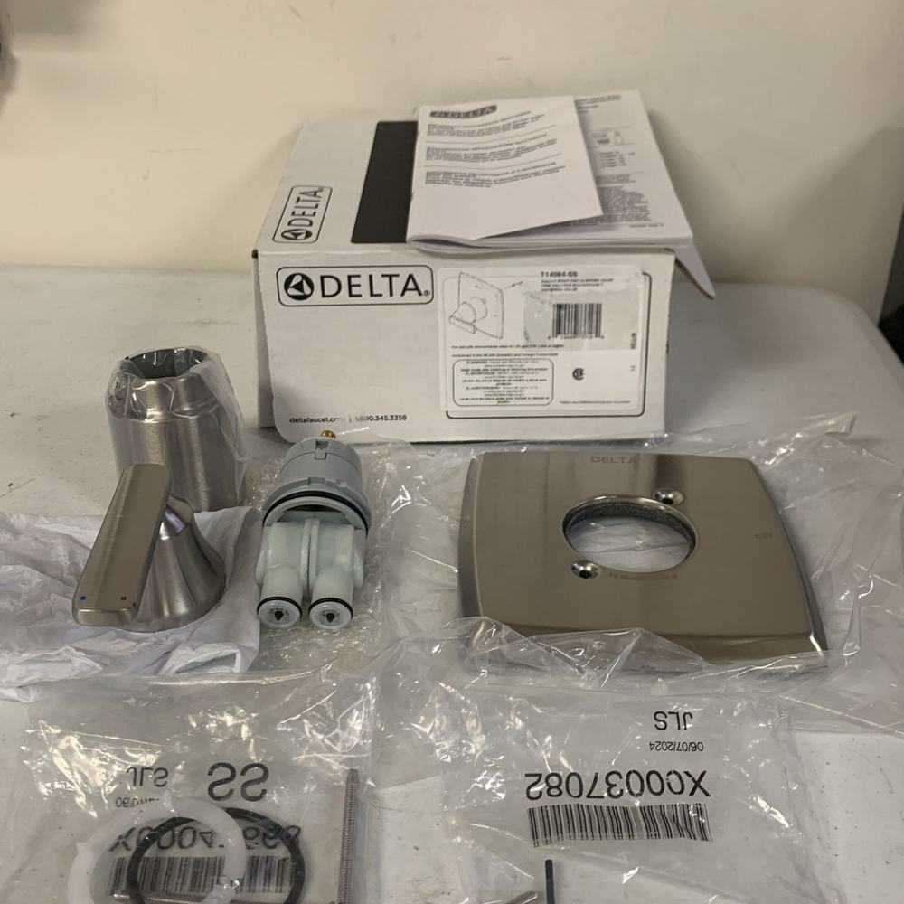 DELTA Faucet Ashlyn Monitor 14 Series Valve Only Trim in Stainless Showe…
